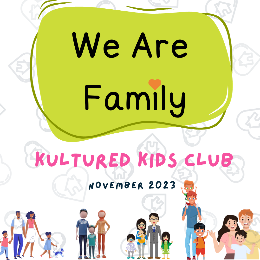 Kultured Kids Club Book Mail: 3 Month Subscription - Ages 4-10